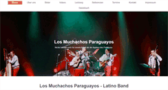 Desktop Screenshot of muchachosparaguayos.com