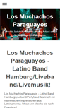 Mobile Screenshot of muchachosparaguayos.com